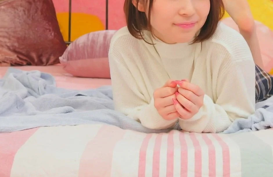 嬉しそうな女性